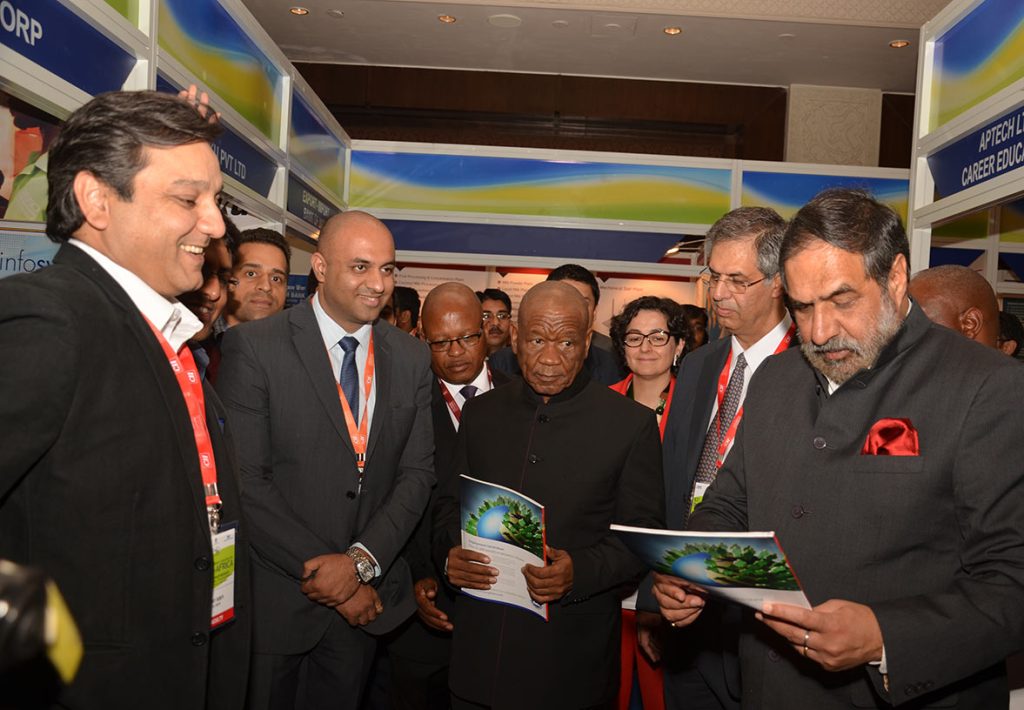 Team TOA with Prime Minister of Lesotho & Mr Anand Sharma, Minister of Trade, India